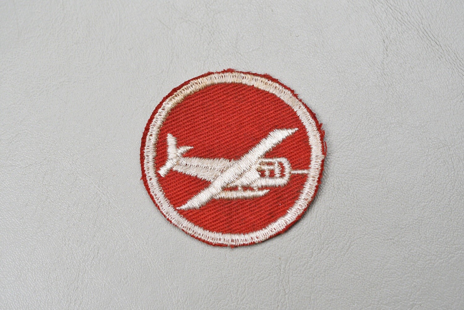 WWII U.S. GLIDER ARTILLERY OFFICER OVERSEAS CAP PATCH - TWILL