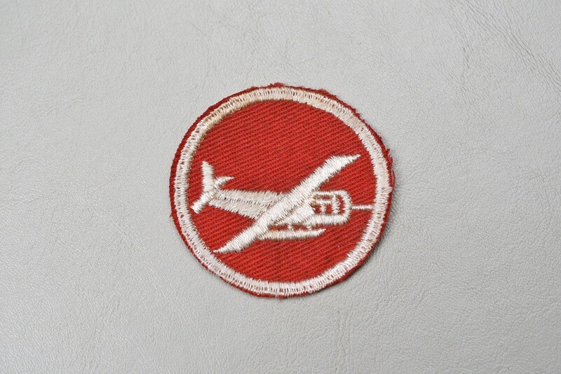 WWII U.S. GLIDER ARTILLERY OFFICER OVERSEAS CAP PATCH - TWILL