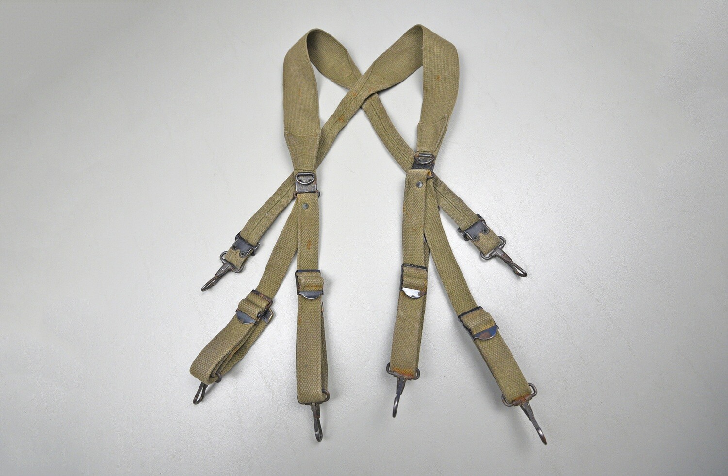 WWII U.S. MODEL 1936 COMBAT SUSPENDERS - ATLAS 1942
