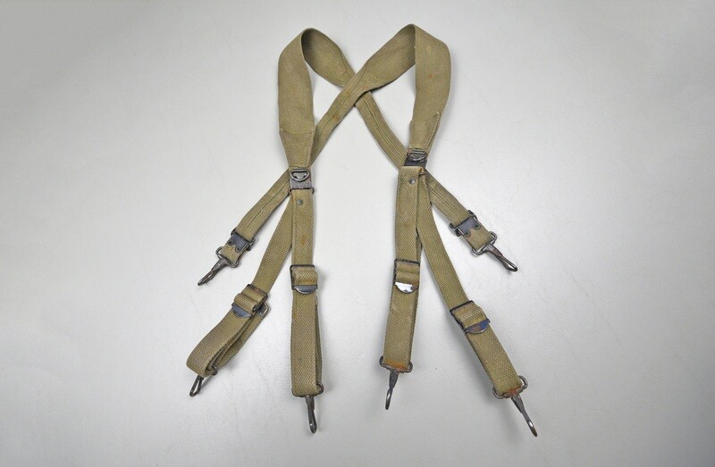 WWII U.S. MODEL 1936 COMBAT SUSPENDERS - ATLAS 1942 WWII U.S. MODEL 1936 COMBAT SUSPENDERS - ATLAS 1942