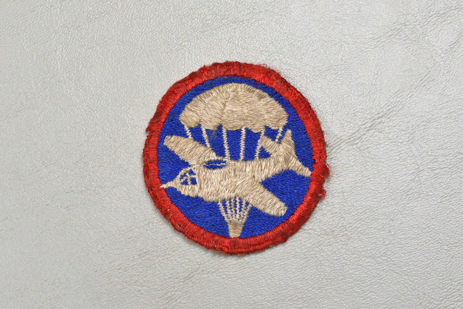 WWII U.S. PARA/GLIDER CAP BADGE - &quot;FAT GLIDER&quot;