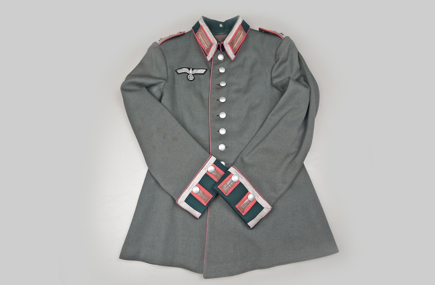WWII GERMAN PANZERJÄGER OBERFELDWEBEL 3rd COMPANY WAFFENROCK