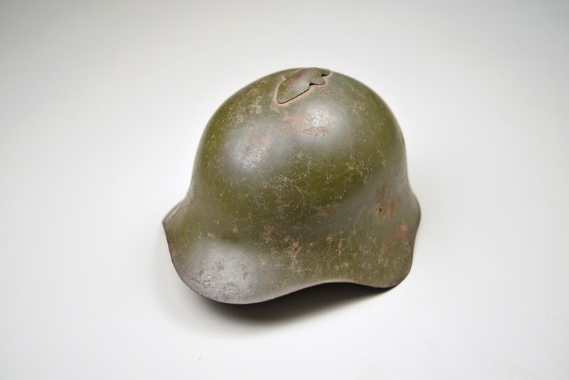 WWII SOVIET SSH 36 HELMET - ORIGINAL SOVIET &amp; COMPLETE