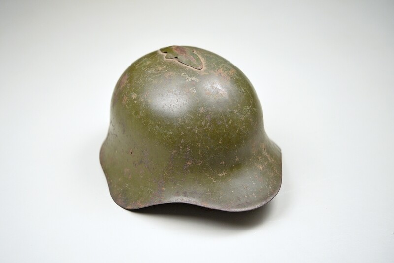 WWII SOVIET SSH 36 HELMET - ORIGINAL SOVIET &amp; COMPLETE