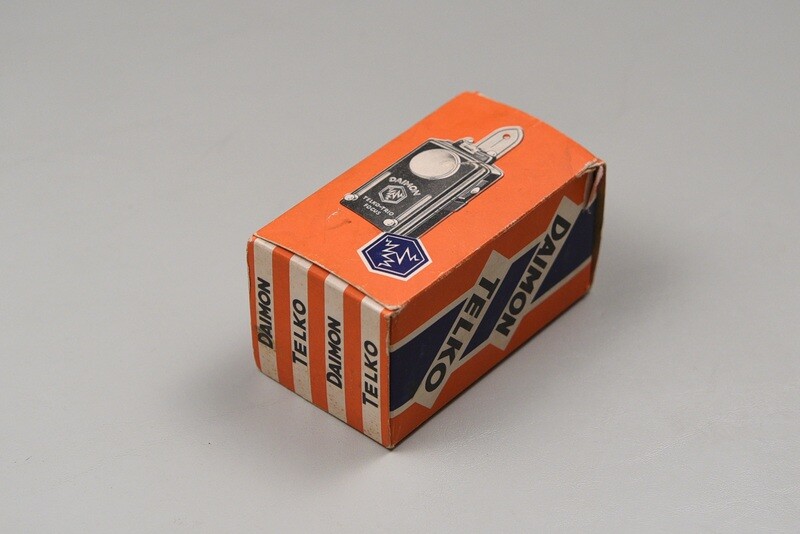 WWII TYPE GERMAN DAIMON TELKO FLASHLIGHT IN BOX - MINT