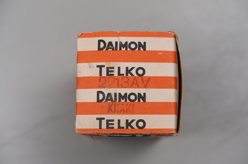 WWII TYPE GERMAN DAIMON TELKO FLASHLIGHT IN BOX - MINT