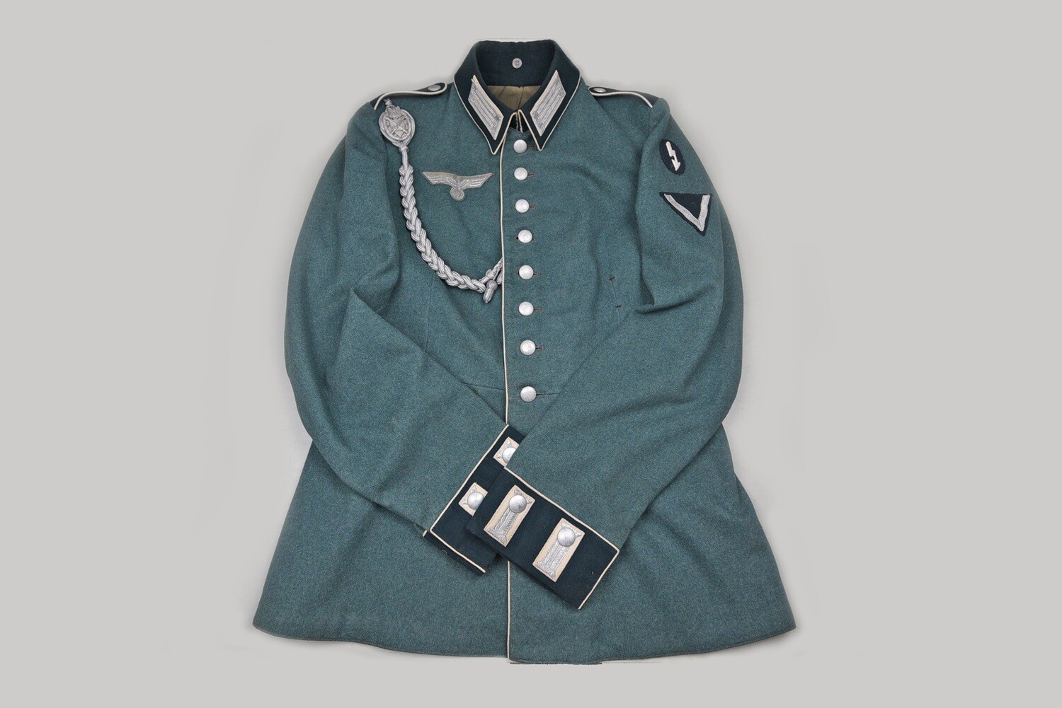 WWII GERMAN INFANTRY GEFREITER WAFFENROCK w/LANYARD