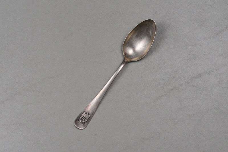 WWII GERMAN ADOLF HITLER LUNCHEON SPOON - MARKED