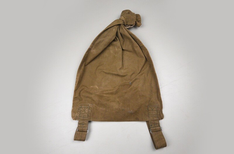 WWII SOVIET BACKPACK w/SOLDIER'S NAME - COMPLETE