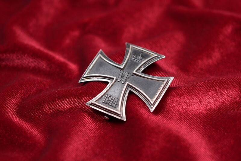 WWI GERMAN 1914 IRON CROSS 1st CLASS BY CARL DENIUS