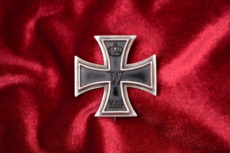 WWI GERMAN 1914 IRON CROSS 1st CLASS BY GODET WWI GERMAN 1914 IRON CROSS 1st CLASS BY GODET