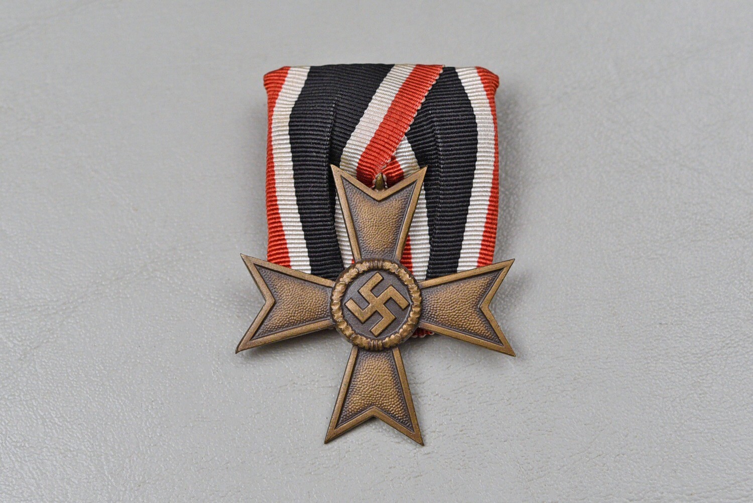 WWII GERMAN 1939 WAR SERVICE CROSS 2nd w/o SWORDS - PARADE MOUNTED