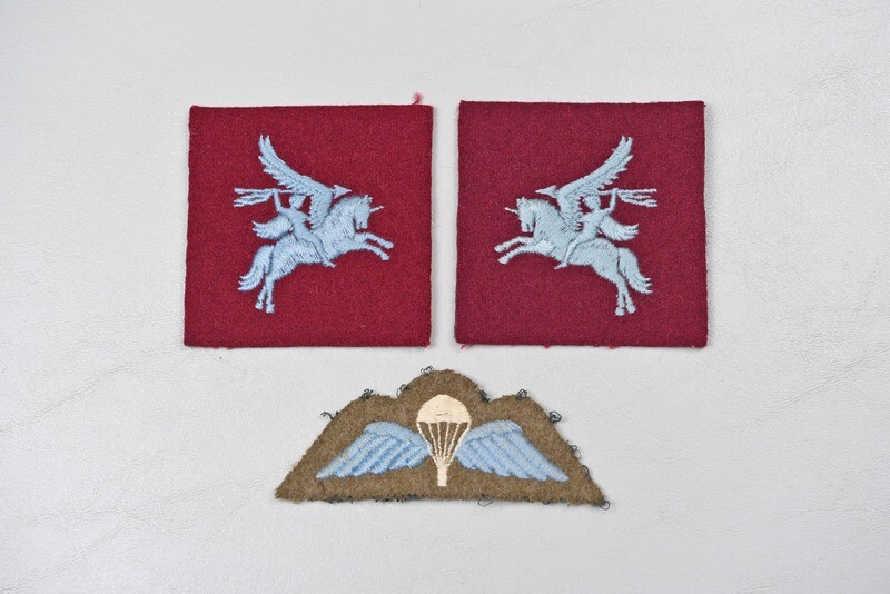 BRITISH PARATROOPER PEGASUS INSIGNIA GROUP