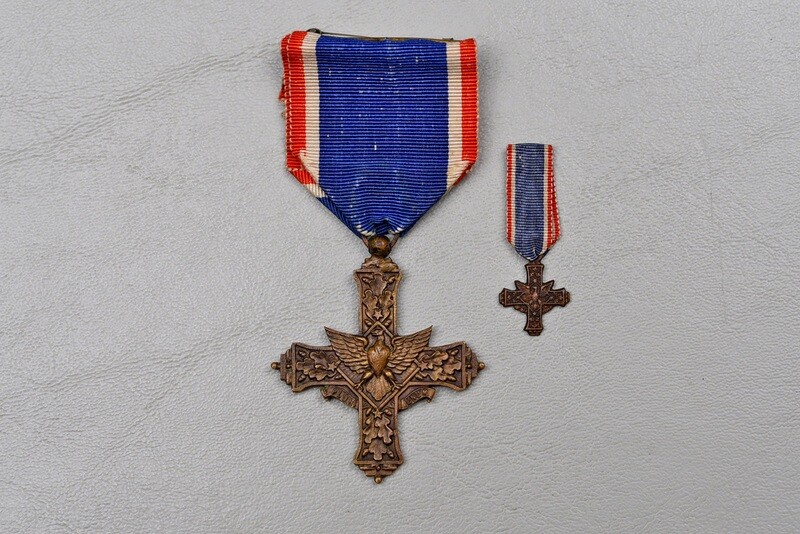 WWI U.S. DISTINGUISHED SERVICE CROSS GROUP TO 27th DIVISION – 1st TYPE FRENCH MADE CROSS