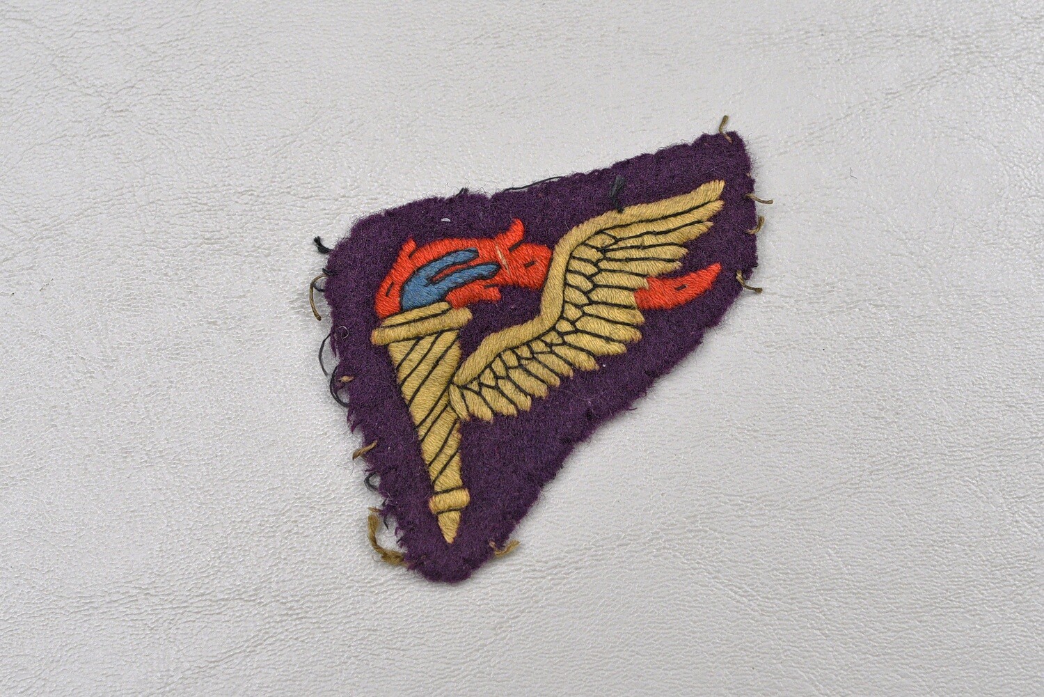 WWII U.S. PARATROOPER PATHFINDER SLEEVE PATCH - BRITISH MADE, UNIFORM REMOVED