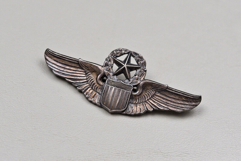 WWII U.S. COMMAND PILOT WING - STERLING WWII U.S. COMMAND PILOT WING - STERLING