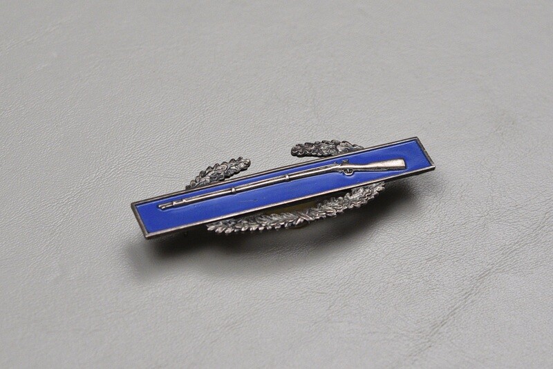KOREAN WAR U.S. COMBAT INFANTRY BADGE BY MEYER, NY