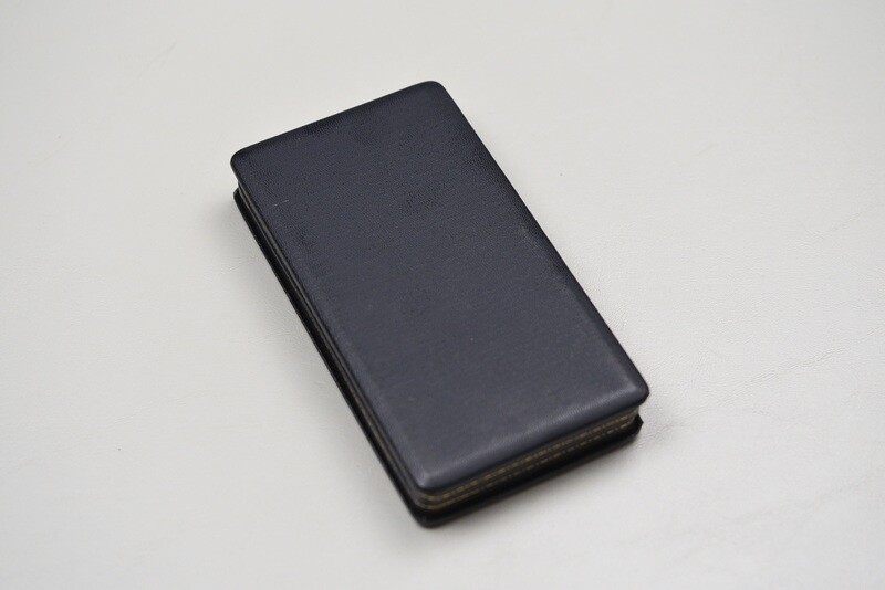 WWII U.S. DISTINGUISHED FLYING CROSS BLACK LEATHERETTE PRESENTATION CASE
