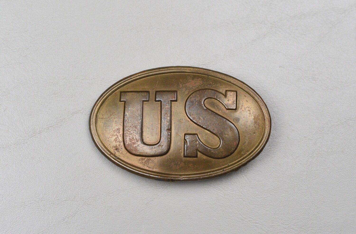 CIVIL WAR U.S. OVAL BUCKLE w/ARROW HOOKS - NON DUG