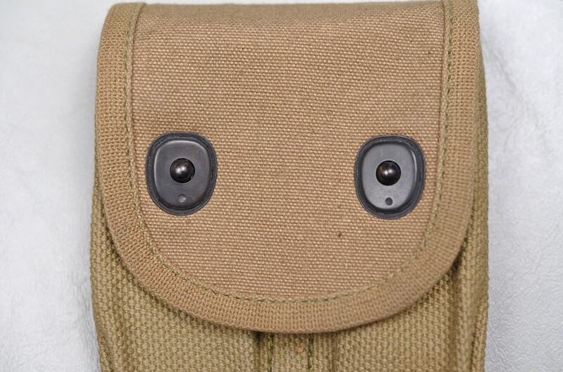 WWI U.S. M- 1911 .45 CLIP POUCH - DATED 9-18, MINT