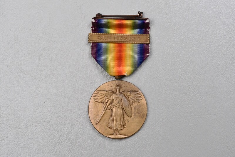 WWI U.S. VICTORY MEDAL w/SUB CHASER BAR