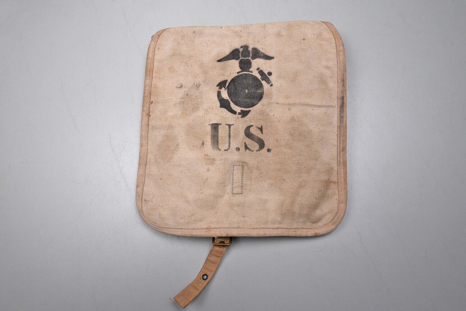 SPANISH AMERICAN WAR U.S. MARINE CORPS HAVERSACK - ROCK ISLAND ARSENAL 1903