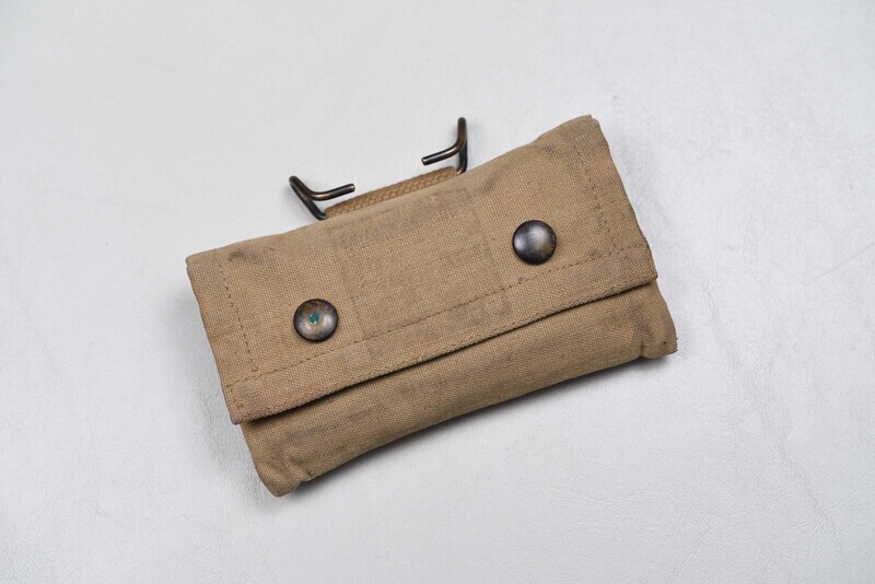WWI U.S. M-1910 FIRST AID BANDAGE IN MILLS CARRIER - DATED OCT. 1917