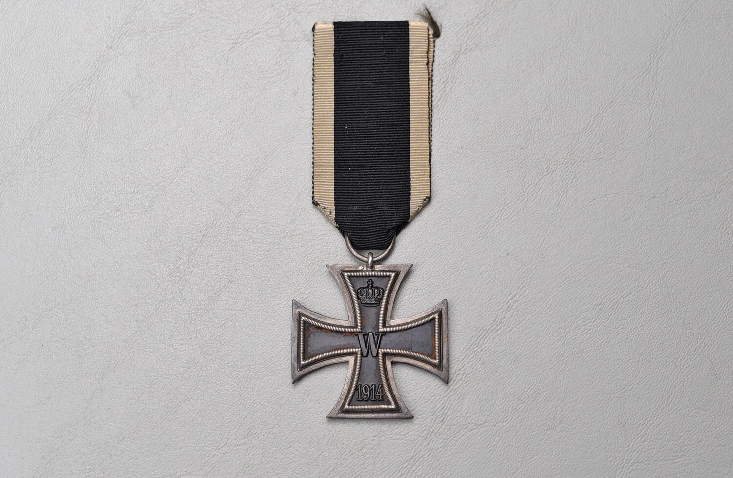WWI GERMAN 1914 IRON CROSS 2nd CLASS w/RIBBON