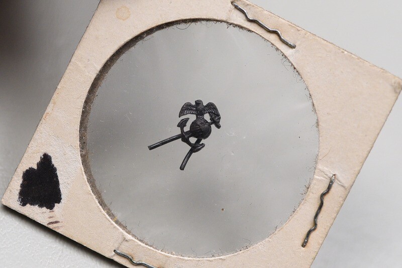 WWI U.S. MARINE CORPS MINI EGA DEVICE FOR VICTORY MEDAL