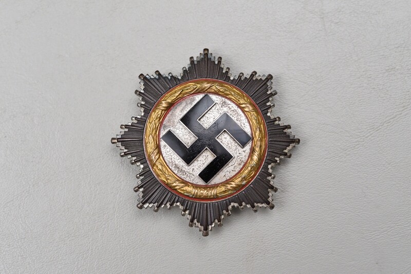 WWII GERMAN CROSS IN GOLD BY ZIMMERMAN