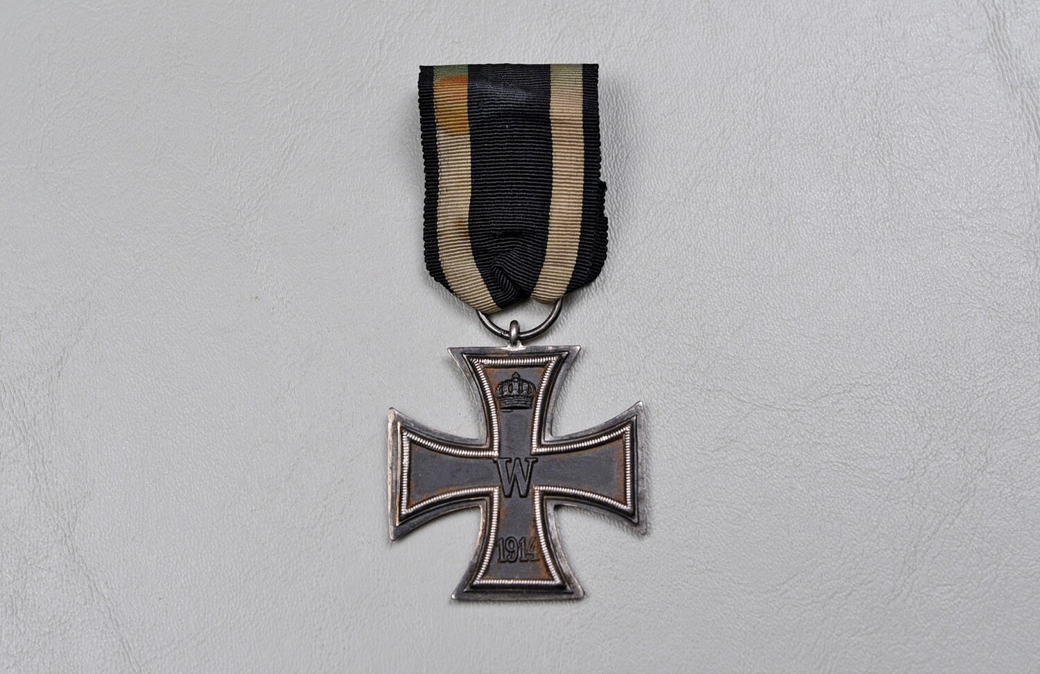 WWI GERMAN 1914 IRON CROSS 2nd CLASS MARKED &quot;KO&quot; w/RIBBON