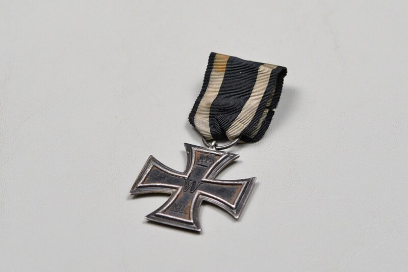 WWI GERMAN 1914 IRON CROSS 2nd CLASS MARKED "KO" w/RIBBON