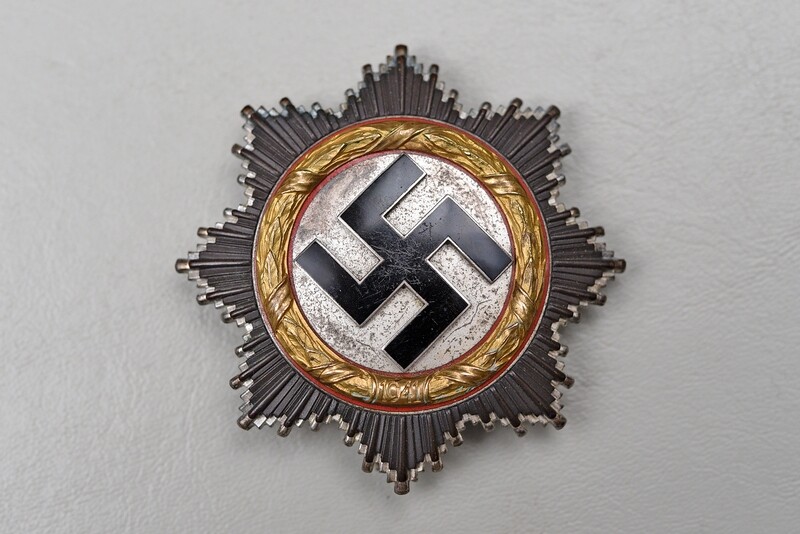WWII GERMAN CROSS IN GOLD BY ZIMMERMAN