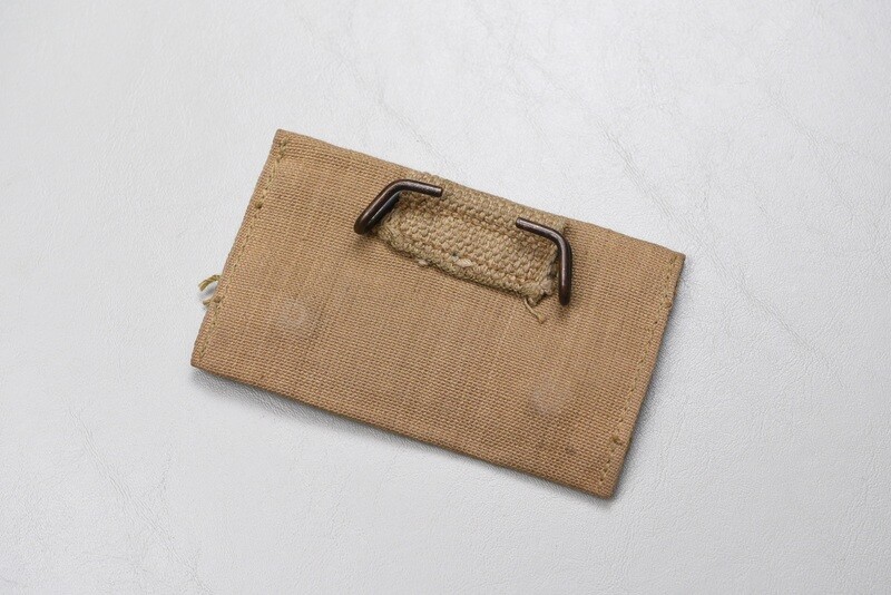 WWI U.S. M-1910 FIRST AID BANDAGE CARRIER - DATED 3-1918