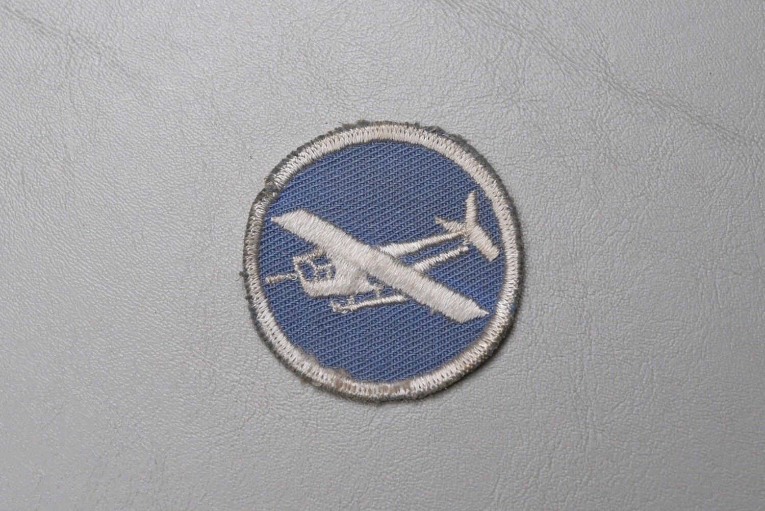 WWII U.S. AIRBORNE GLIDER INFANTRY REGIMENT OVERSEAS CAP PATCH - LIGHT BLUE, TWILL