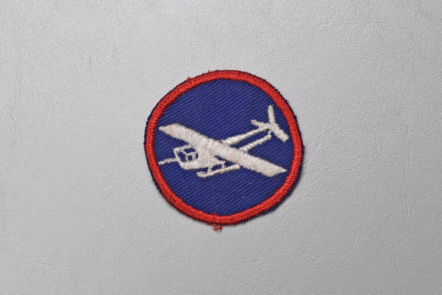 WWII U.S. AIRBORNE GLIDER INFANTRY REGIMENT OVERSEAS CAP PATCH - DARK BLUE, TWILL