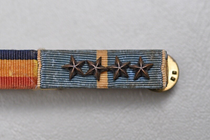 KOREAN WAR U.S. MARINE CORPS PRESIDENTIAL UNIT CITATION 2-PLACE RIBBON BAR