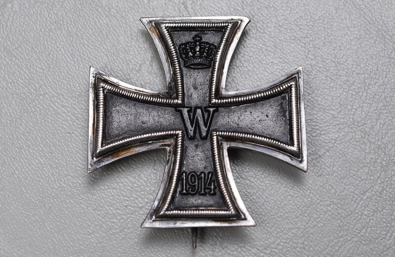 WWI GERMAN 1914 IRON CROSS 1st CLASS - MARKED 'KO'