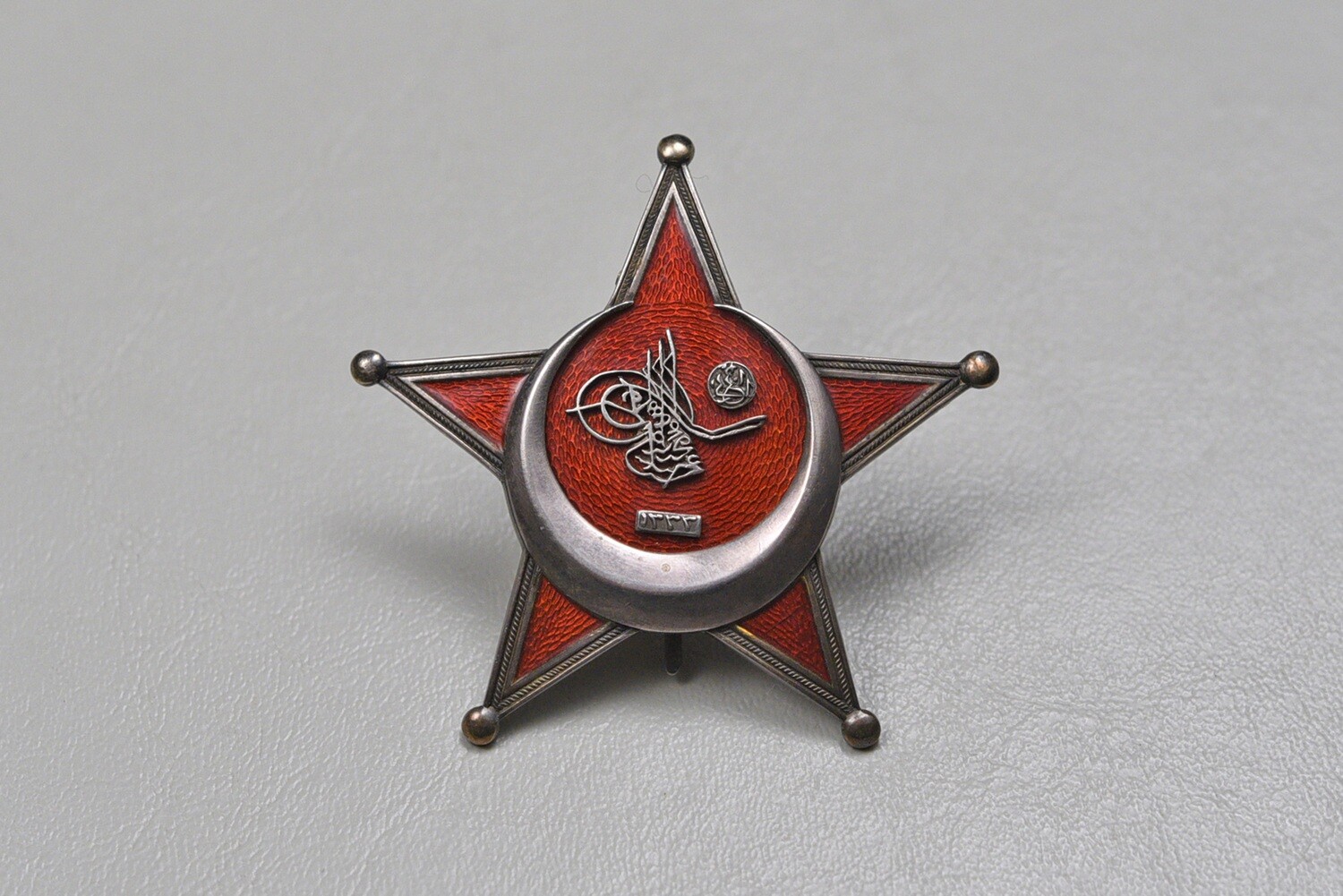WWI TURKISH ORDER OF THE IRON CRESCENT – GERMAN MADE, MAKER MARKED