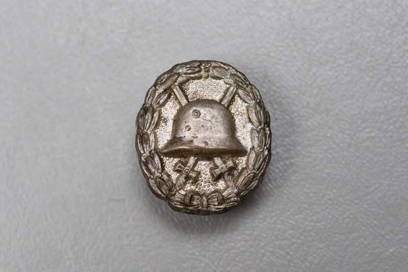 WWI GERMAN 1918 SILVER WOUND BADGE - MINIATURE