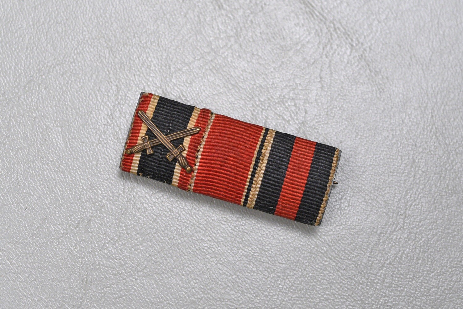WWII GERMAN 1939 WAR SERVICE CROSS/ANSCHLUSS MEDALS 3-PLACE RIBBON BAR