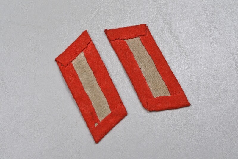 WWII GERMAN GENERAL COLLAR TABS IN GOLD BULLION