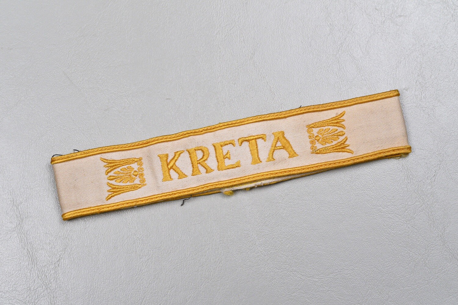 WWII GERMAN KRETA CUFF TITLE – UNIFORM REMOVED