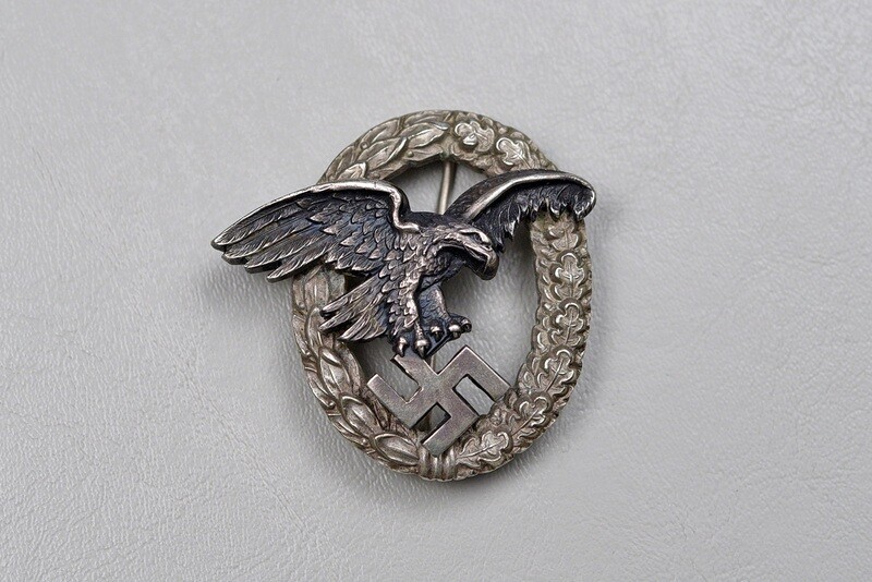 WWII GERMAN LUFTWAFFE OBSERVER&#39;S BADGE BY JUNCKER