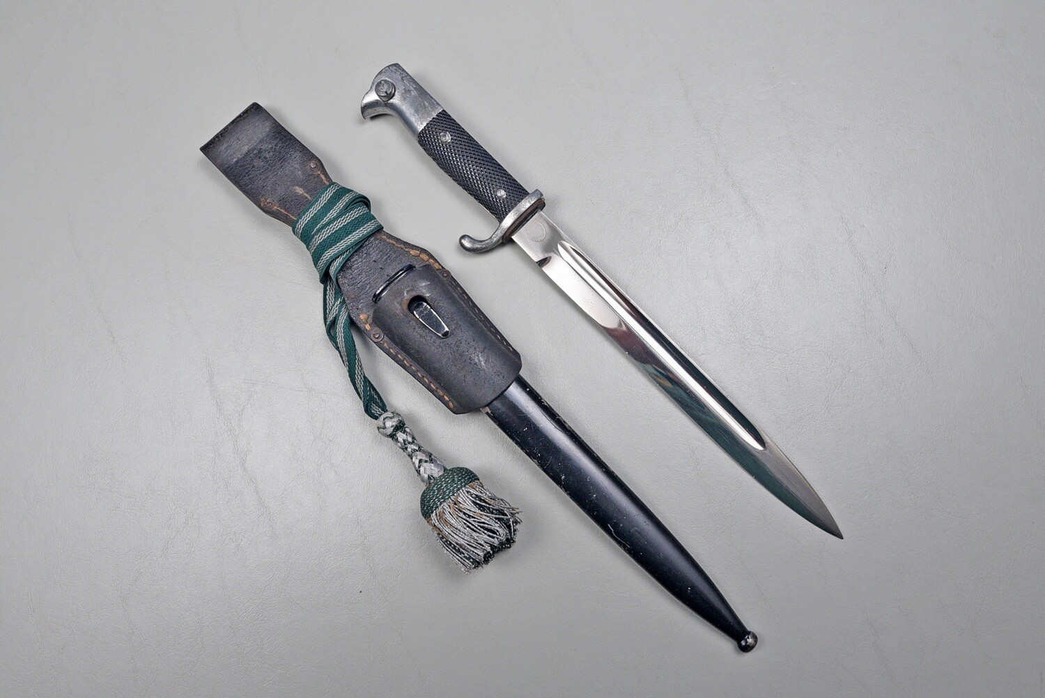 WWII GERMAN DRESS BAYONET BY HÖRSTER w/FROG &amp; KNOT