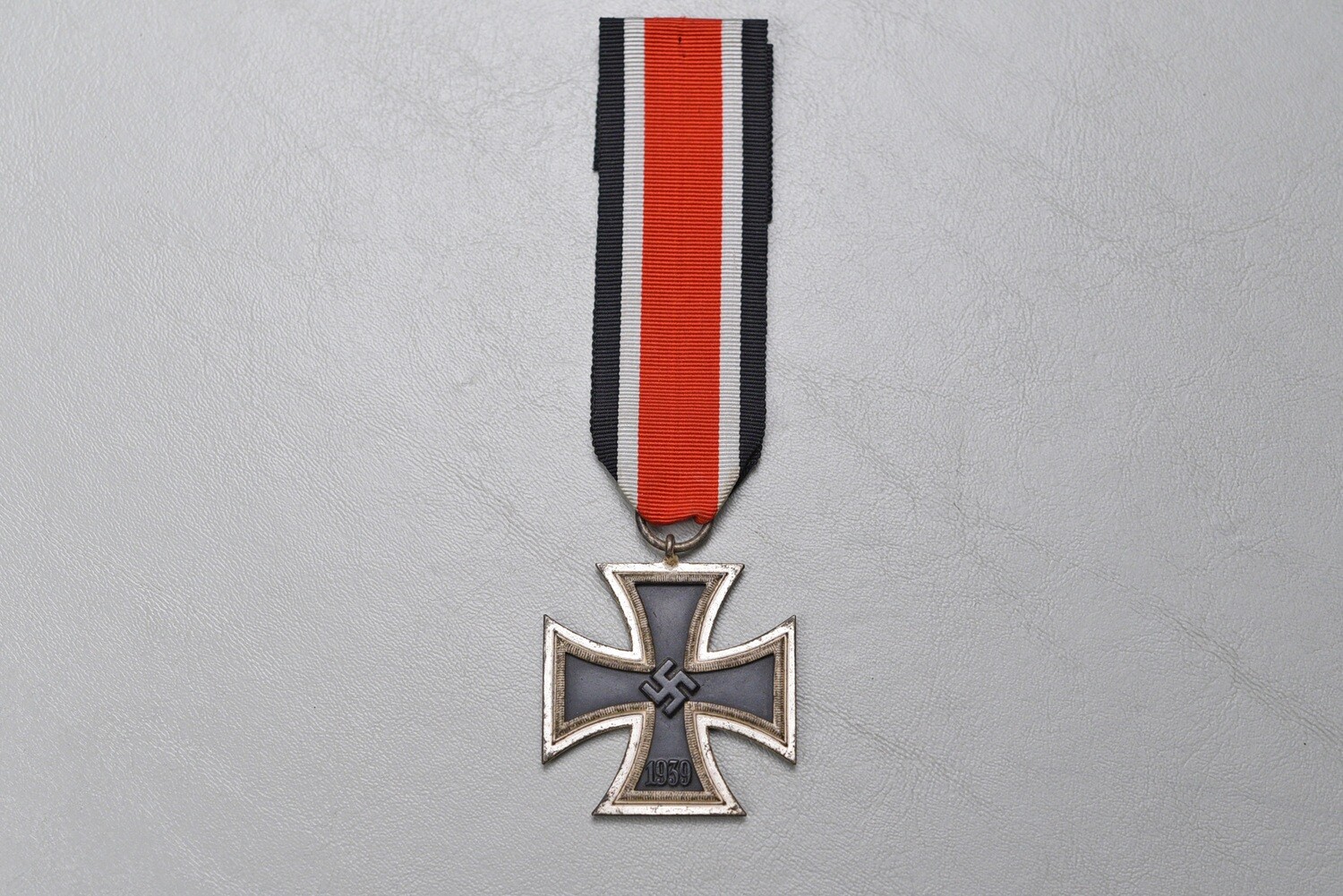 WWII GERMAN 1939 IRON CROSS 2nd CLASS ON LONG RIBBON