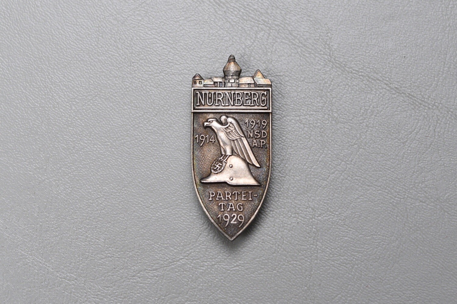 WWII German 1929 NURNBERG Party Day Badge