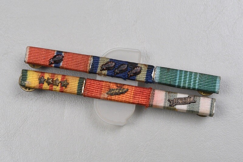 VIETNAM WAR BRONZE STAR RIBBON BAR GROUP - VIETNAMESE MADE VIETNAM WAR BRONZE STAR RIBBON BAR GROUP - VIETNAMESE MADE