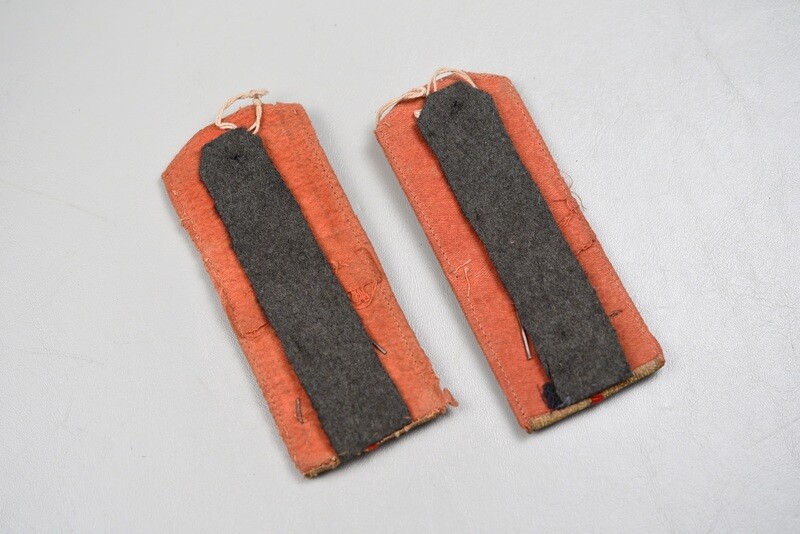 IMPERIAL RUSSIAN OFFICERS SHOULDER BOARDS, ALEXANDROPOL MILITARY DISTRICT - MATCHED PAIR