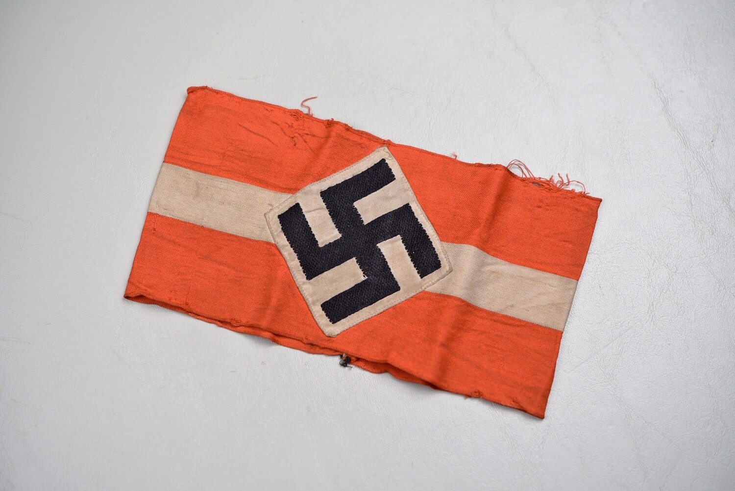 WWII GERMAN HITLER YOUTH ARMBAND - UNIFORM REMOVED